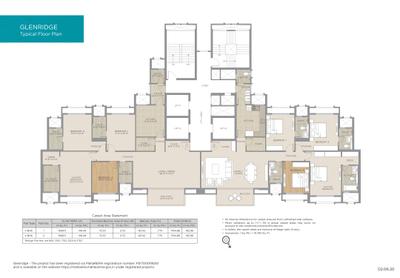 Image of 1800 Sq.ft 3 BHK Apartment / Flat for sale in Hiranandani Glenwood, Hiranandani Estate, Thane for Rs. 42500000
