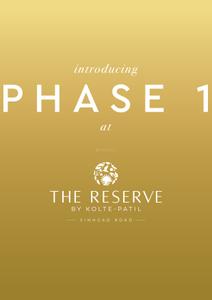 Image of 1000 Sq.ft 2 BHK Apartment / Flat for sale in Kolte The Reserve, Shivane, Pune for Rs. 10000000