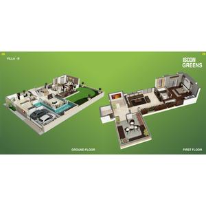 Image of 2800 Sq.ft 4 BHK Villa for sale in JP Iscon Greens, Ghuma, Ahmedabad for Rs. 35100000
