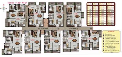 Image of 1150 Sq.ft 2 BHK Apartment / Flat for sale in Sai Brindavanam, Annapurneshwari Nagar, Bengaluru for Rs. 9500000