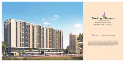 Image of 1000 Sq.ft 2 BHK Apartment / Flat for sale in Yashada Sterling Blooms, Rahatani, Pune for Rs. 8600000
