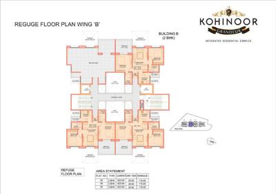 Image of 1064 Sq.ft 2 BHK Apartment / Flat for sale in Lalani Kohinoor Grandeur, Ravet, Pune for Rs. 9000000