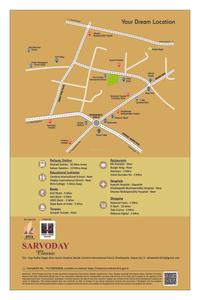 Image of 680 Sq.ft 1 BHK Apartment / Flat for sale in Sarvodaya Classic, Kalyan West, Kalyan for Rs. 6100000