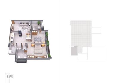 Image of 1620 Sq.ft 3 BHK Apartment / Flat for sale in Ayman Heights, Sarkhej, Ahmedabad for Rs. 10000000