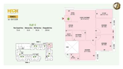 Image of 1600 Sq.ft 3 BHK Villa for sale in Mark, Santragachi, Howrah for Rs. 12500000