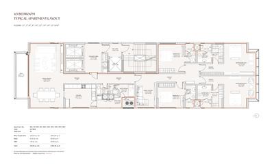 Image of 3000 Sq.ft 3 BHK Apartment / Flat for sale in Panchshil Omnia Residences, Bandra West, Mumbai for Rs. 230000000