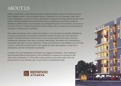 Image of 1450 Sq.ft 3 BHK Apartment / Flat for sale in Redwood Atharva, Jagatpura, Jaipur for Rs. 5000000