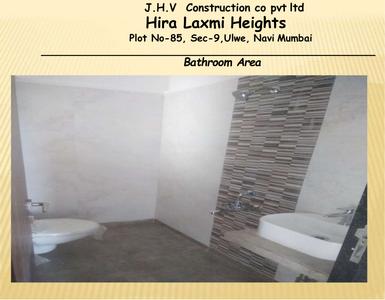 Image of 1180 Sq.ft 2 BHK Apartment / Flat for sale in JHV Hira Laxmi Heights, Ulwe, Navi Mumbai for Rs. 12100000