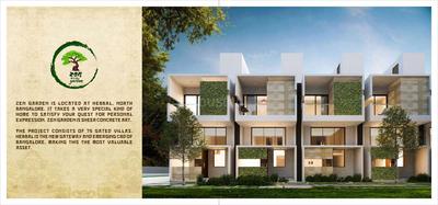 Image of 1768 Sq.ft 3 BHK Duplex for sale in Citrus Zen Garden, Jakkur, Bengaluru for Rs. 21500000