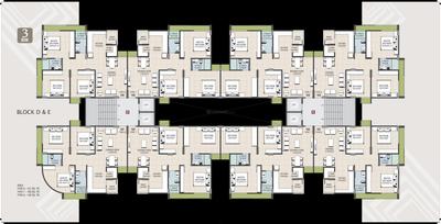 Image of 1116 Sq.ft 2 BHK Apartment / Flat for sale in Suryam Pride, Vastral, Ahmedabad for Rs. 3600000