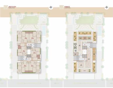Image of 1188 Sq.ft 3 BHK Apartment / Flat for sale in Anikedhya Emperors, Gota, Ahmedabad for Rs. 9225000