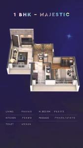 Image of 1145 Sq.ft 2 BHK Apartment / Flat for sale in Lively Kalpavruksha Oneness, Taloja, Navi Mumbai for Rs. 7700000