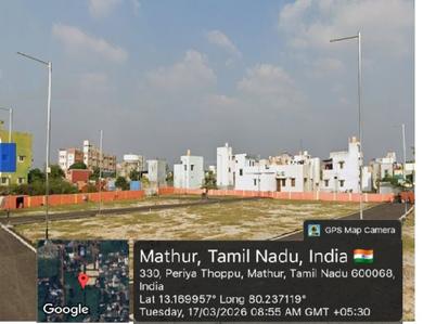 Image of 800 Sq.ft Residential Plot / Land for sale in AVM Metro City, Mathur, Mathavaram, Chennai for Rs. 5040000