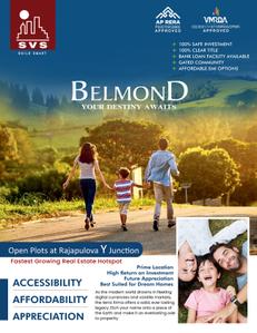 Image of 167 Sq.ft Residential Plot / Land for sale in Svs Belmond, Cherakupalle, Visakhapatnam for Rs. 3189700