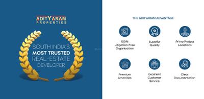Image of 1900 Sq.ft Residential Plot / Land for sale in Adityaram Happinest, Kelambakkam, Chennai for Rs. 6600000