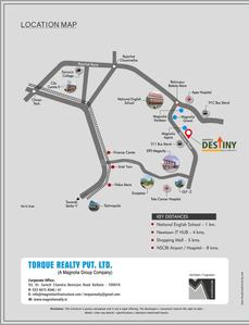 Image of 1000 Sq.ft 3 BHK Apartment / Flat for sale in Magnolia Destiny, Chhota Chanpur, Kolkata for Rs. 5100000