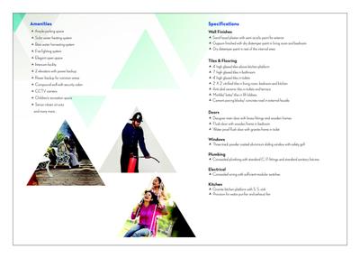 Image of 700 Sq.ft 1 BHK Apartment / Flat for sale in Rohit Pinnacle, Thergaon, Pune for Rs. 4500000