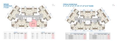 Image of 1230 Sq.ft 3 BHK Apartment / Flat for sale in Sanco Luxury Square, Chikhali, Pune for Rs. 12000000