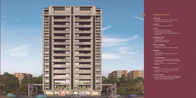 Image of 2313 Sq.ft 3 BHK Apartment / Flat for sale in Harvy Ideal Ixora, Chharodi, Ahmedabad for Rs. 13200000