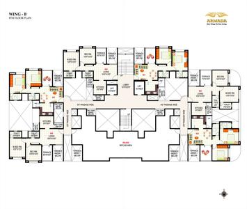 Image of 900 Sq.ft 2 BHK Apartment / Flat for sale in G K Armada, Hinjawadi, Pune for Rs. 8000000