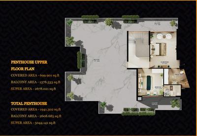 Image of 2650 Sq.ft 4 BHK Apartment / Flat for sale in Luxestates The Sky Heights, Panchkula Extension, Panchkula for Rs. 50000000