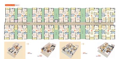 Image of 1050 Sq.ft 2 BHK Apartment / Flat for sale in JK Poojithas Waterfront, Tadepalli, Vijayawada for Rs. 5650000