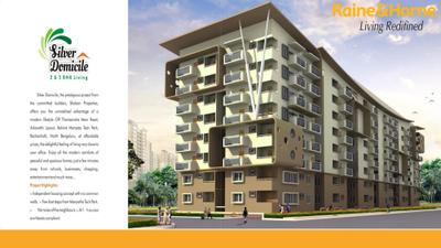 Image of 1436 Sq.ft 3 BHK Apartment / Flat for sale in Shoban Silver Domicile, Thanisandra, Bengaluru for Rs. 12000000