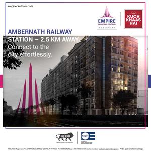 Image of 700 Sq.ft 1 BHK Apartment / Flat for sale in Empire Ethereal, Ambernath West, Ambernath for Rs. 3600000