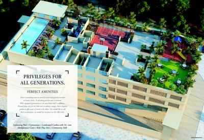 Image of 1000 Sq.ft 2.5 BHK Apartment / Flat for sale in Gami Asters A Wing, Ghansoli, Navi Mumbai for Rs. 24500000