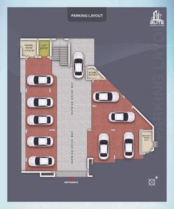 Image of 1200 Sq.ft 3 BHK Apartment / Flat for sale in Elite Anjali Fusion, Jharapada, Bhubaneswar for Rs. 10500000
