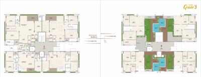 Image of 2801 Sq.ft 4 BHK Apartment / Flat for sale in Sankalp Grace 3, Thaltej, Ahmedabad for Rs. 32500000