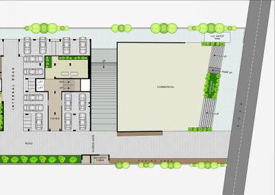 Image of 1476 Sq.ft 2 BHK Apartment / Flat for sale in Silicone Hills, PDPU Road, Gandhinagar for Rs. 6500000