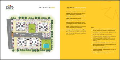 Image of 750 Sq.ft 2 BHK Apartment / Flat for sale in Northway Sunrise, Atladara, Vadodara for Rs. 2900000
