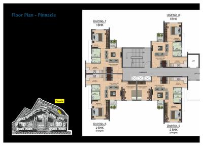 Image of 1140 Sq.ft 3 BHK Apartment / Flat for sale in Shapoorji Pallonji Joyville Howrah Tower B6 B7 Summit A And B, Kona, Howrah for Rs. 6500000