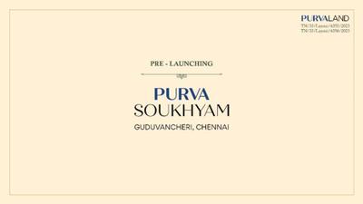 Image of 1200 Sq.ft Residential Plot / Land for sale in Purva Soukhyam Phase M, Guduvancheri, Chennai for Rs. 3960000