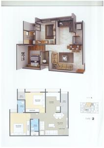 Image of 500 Sq.ft 2 BHK Apartment / Flat for sale in Nilkanth Pearl Elegance, Nava Naroda, Ahmedabad for Rs. 4200000