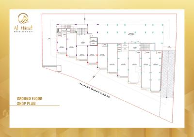Image of 1242 Sq.ft 2 BHK Apartment / Flat for sale in Highrise Landmark Al Hamd Residency, Sarkhej, Ahmedabad for Rs. 8000000