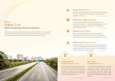 Image of 785 Sq.ft 2 BHK Apartment / Flat for sale in Intercontinental The Urbana, Chakan, Pune for Rs. 3099000