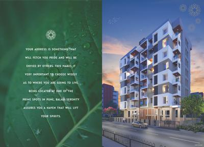Image of 1100 Sq.ft 2 BHK Apartment / Flat for sale in Balaji Serenity, Baner, Pune for Rs. 11000000