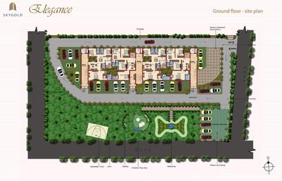 Image of 1175 Sq.ft 3 BHK Apartment / Flat for sale in SkyGold Elegance, R.K. Hegde Nagar, Bengaluru for Rs. 12000000