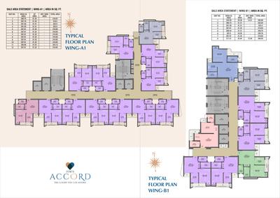 Image of 450 Sq.ft 1 BHK Apartment / Flat for sale in JVM Accord, Thane West, Thane for Rs. 6000000