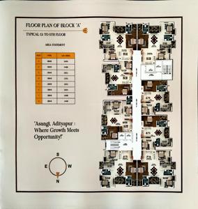 Image of 990 Sq.ft 2 BHK Apartment / Flat for sale in Triveni Imperial, Adityapur, Jamshedpur for Rs. 3762000
