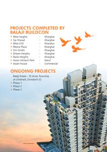 Image of 511 Sq.ft 1 BHK Apartment / Flat for sale in Sai Balaji Estate, Dombivli East, Thane for Rs. 3060000