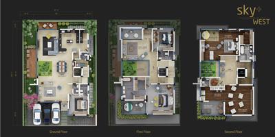 Image of 4736 Sq.ft 6 BHK Villa for sale in KMV Vivaan Villas Phase 2, Enikepadu, Vijayawada for Rs. 62000000