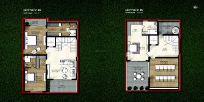 Image of 4500 Sq.ft 4 BHK Villa for sale in Northstar Allura Villa 1 To 35, Gandipet, Hyderabad for Rs. 110000000
