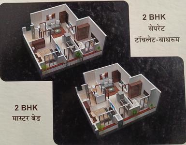 Image of 555 Sq.ft 1 BHK Apartment / Flat for sale in Vidisha Shiv Sai Awas, Bhiwandi, Thane for Rs. 2500000