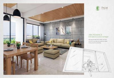 Image of 1200 Sq.ft 3 BHK Apartment / Flat for sale in Carve Homes The Palm, Sargasan, Gandhinagar for Rs. 12000000