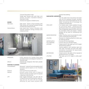 Image of 1420 Sq.ft 3 BHK Apartment / Flat for sale in Sai Keerthi Lake View, Chandanagar, Hyderabad for Rs. 11720000