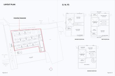 Image of 1800 Sq.ft 4 BHK Villa for sale in Pacific Pushpak Paradise, Gorwa, Vadodara for Rs. 14100000