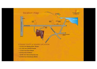 Image of 5850 Sq.ft Residential Plot / Land for sale in Pushpanjali Gopnanda, Chaitanya Vihar, Vrindavan for Rs. 81250000